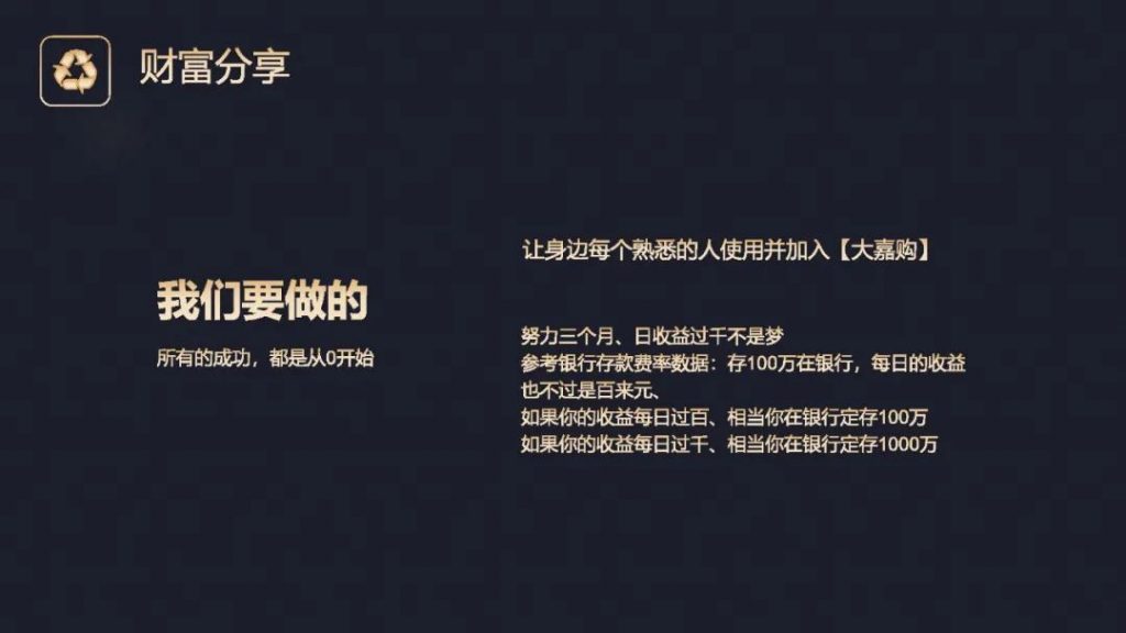 盛迪嘉集团大嘉购支付详解