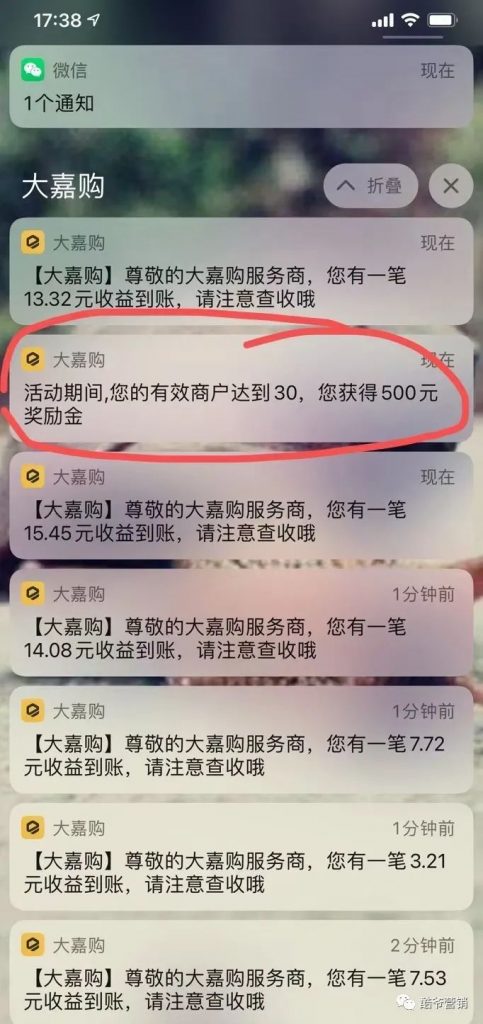 大嘉购,让你拥有月入过万的管道事业