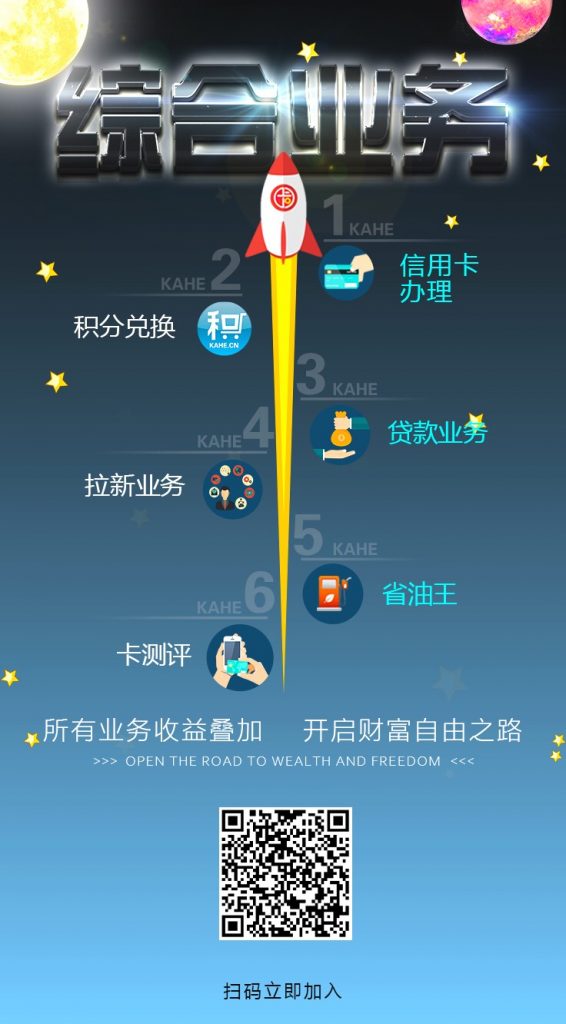卡盒:信用卡、贷款、保险等综合性推广返佣平台
