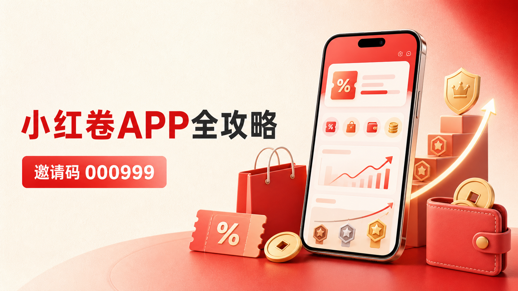 小红卷APP全攻略:邀请码000999、返利佣金、等级与提现规则