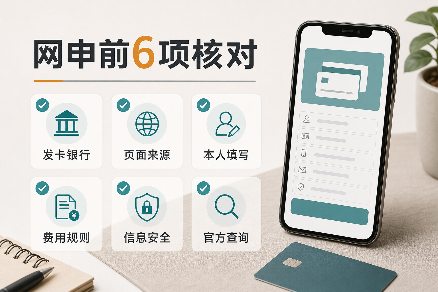 信用卡网申靠谱吗?2026申请前先核对这6件事
