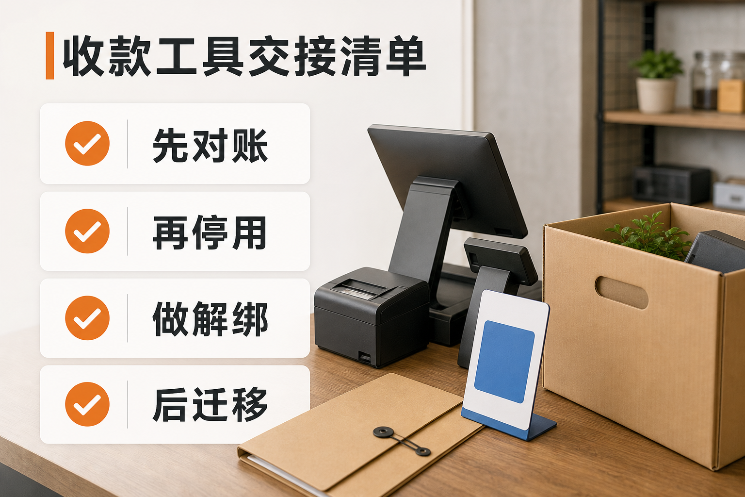门店停业、转让或换址,收款码和POS机怎么处理?