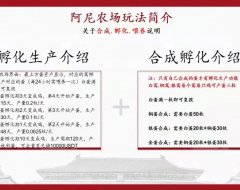 阿尼农场可零撸，而且零撸收益也比较快