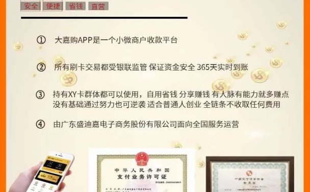 盛迪嘉支付大嘉购安全稳定，大嘉购是什么？