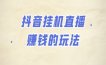 抖音挂机直播赚钱的玩法​