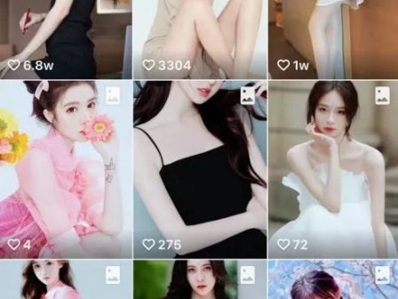 抖音美女图片批量变现项目