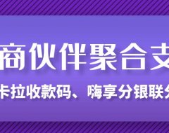 首码上线~官方聚合支付【链商伙伴】拉卡拉收款码、中金银联分期码!