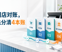 营业额、收款额和到账额为什么对不上?门店日结先分清这4本账