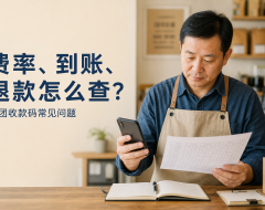 美团收款码费率、到账、退款怎么查?商家常见问题一次说清