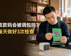 门店收款码会被调包吗？每天做好这3次检查