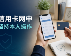 信用卡网申为什么要本人操作?申请链接、资料填写和结果查询安全清单
