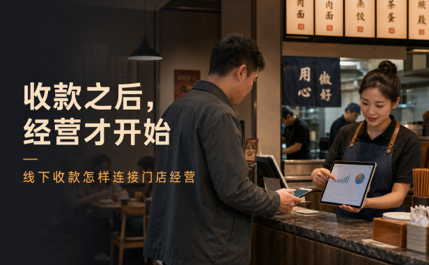 美团收款码不只是收钱:线下收款怎样连接门店经营