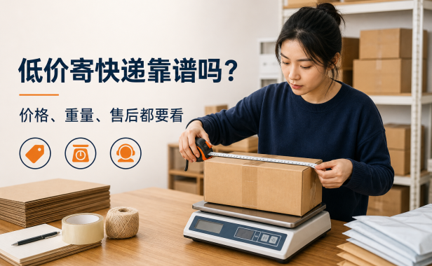 低价寄快递为什么能便宜?下单前要核对价格、重量和售后