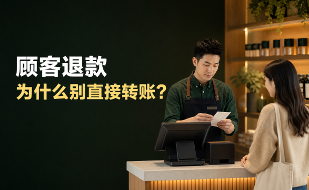 顾客要求退款，商家为什么不要直接私下转账？