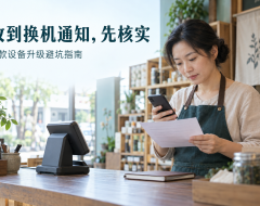 收到POS机升级、停用或换机通知,商户先核实什么?