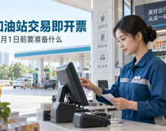加油站“交易即开票”进入倒计时:11月1日前,收款和开票要怎样对上