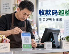 收款码有语音播报,为什么还可能少收钱?多码门店先做这套巡检