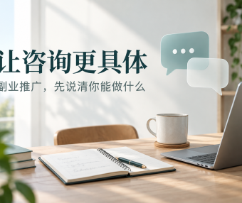 副业推广发了很多内容,咨询却接不住?把服务说明写具体
