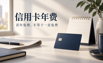 信用卡首年免年费,第二年呢?网申前把持卡成本算清楚