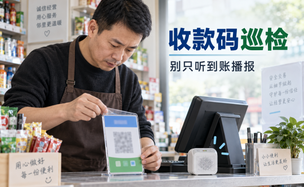 收款码有语音播报,为什么还可能少收钱?多码门店先做这套巡检