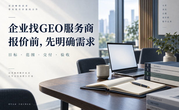 企业找GEO服务商,报价前应该明确哪些需求?