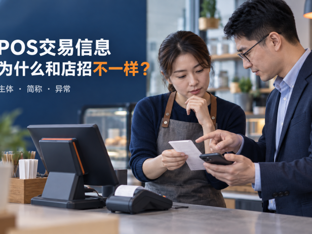 POS机交易信息为什么和店招不一样?先分清主体、简称和真正异常