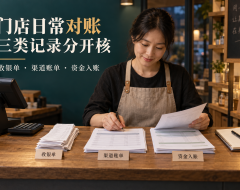 门店日常对账怎么做?把收银订单、支付账单和入账记录分开核