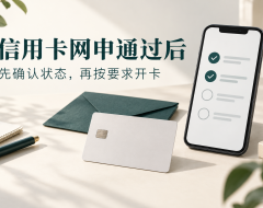信用卡网申通过后就能使用吗?先看通知、面签和激活要求