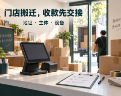 门店搬迁后,原收款码和POS机能直接继续用吗?