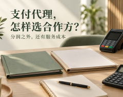支付代理怎么选合作方?分润之外,还要比较长期服务成本