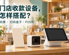 收款码代理给门店配设备,码牌、扫码盒子和POS机怎么选?