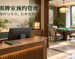 棋牌室选管理系统，预约和到店开台怎样避免重复安排？