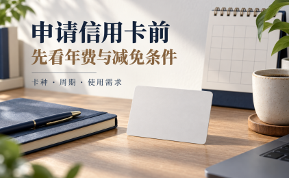 信用卡网申前怎样看懂年费和免年费条件