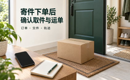 低价寄快递下单后,怎样确认取件和实际运单?