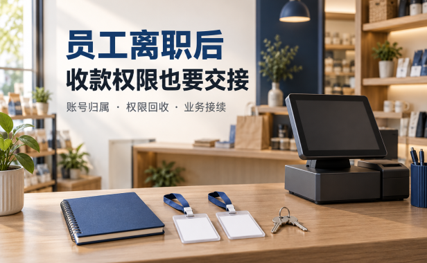 门店员工离职后怎样交接收款账号和操作权限