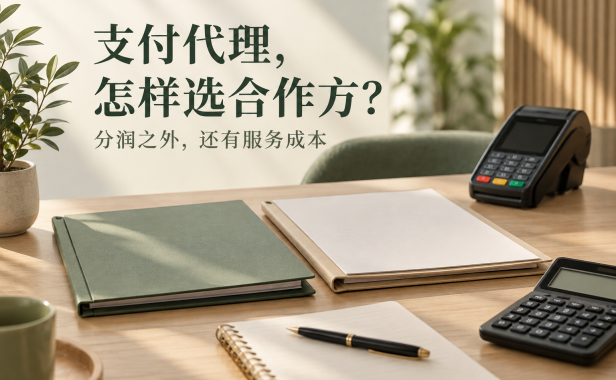支付代理怎么选合作方?分润之外,还要比较长期服务成本